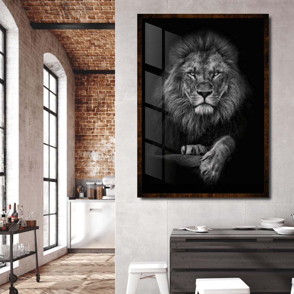 Quadro decorativo Leão