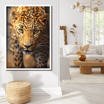 Quadro decorativo Leopardo